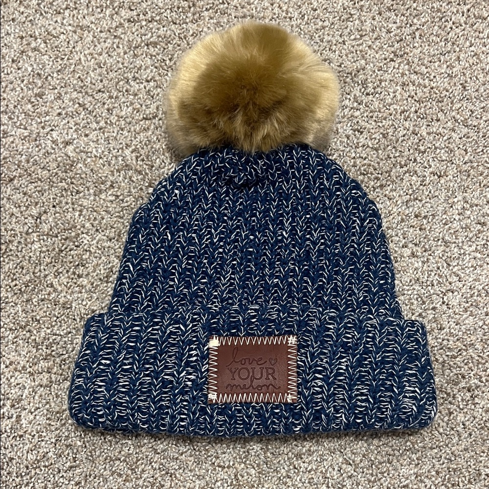 Love Your Melon Pom Beanie